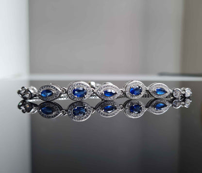 Sapphire Whisper Oval